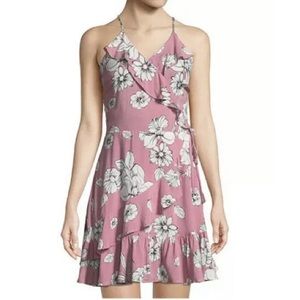 Love Fire Womens Graphic Floral Print Summer Dress